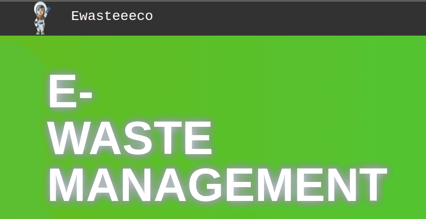 E Waste Management