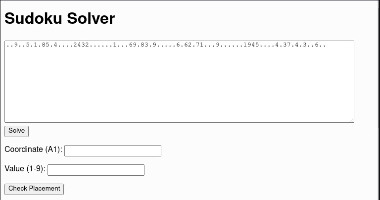 Sudoku Solver