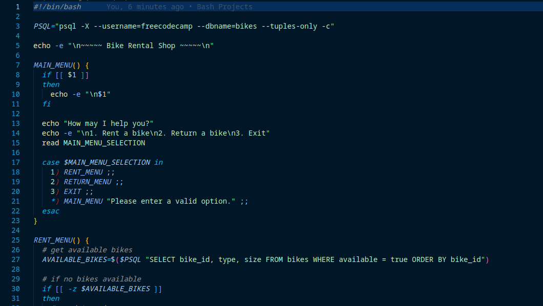 Bash-SQL Periodic Table